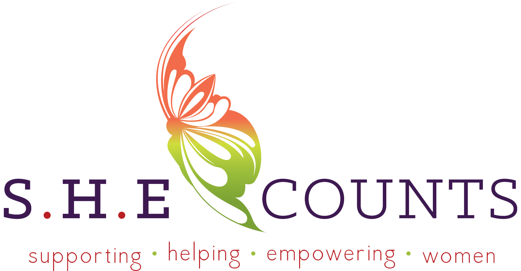 SHE Counts  logo